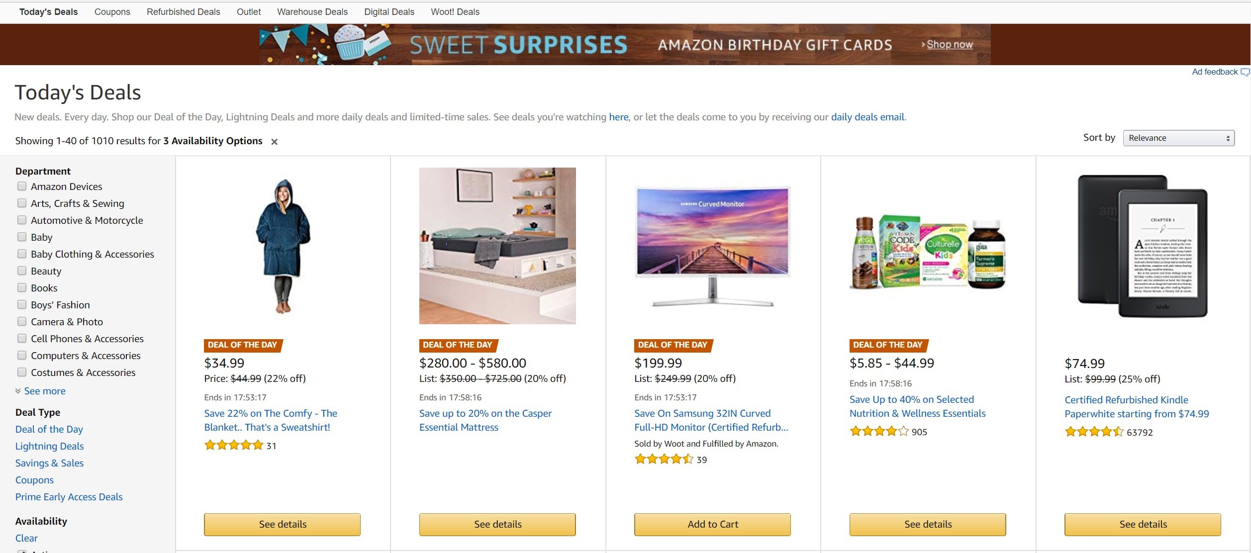 Here's How  Lightning Deals Work, and How to Use Them to Your  Advantage During Prime Day