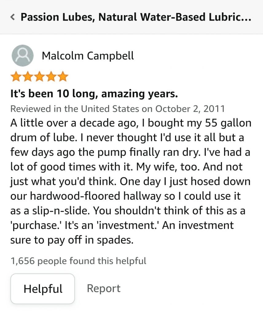 Funny Customer Reviews