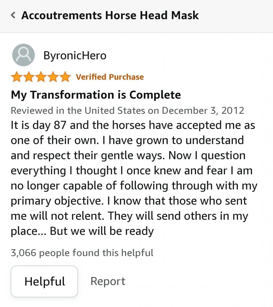 Funny Customer Reviews