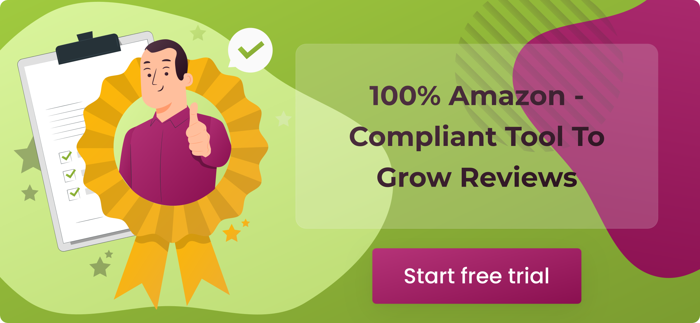 100% Amazon -compliant tool to grow reviews 