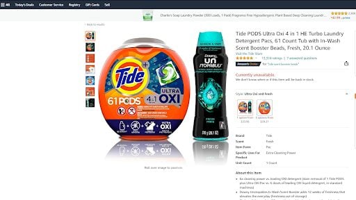 Amazon bundle products