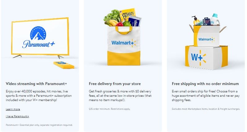 Walmart Plus Vs.  Fresh: Free Same-Day Grocery Delivery